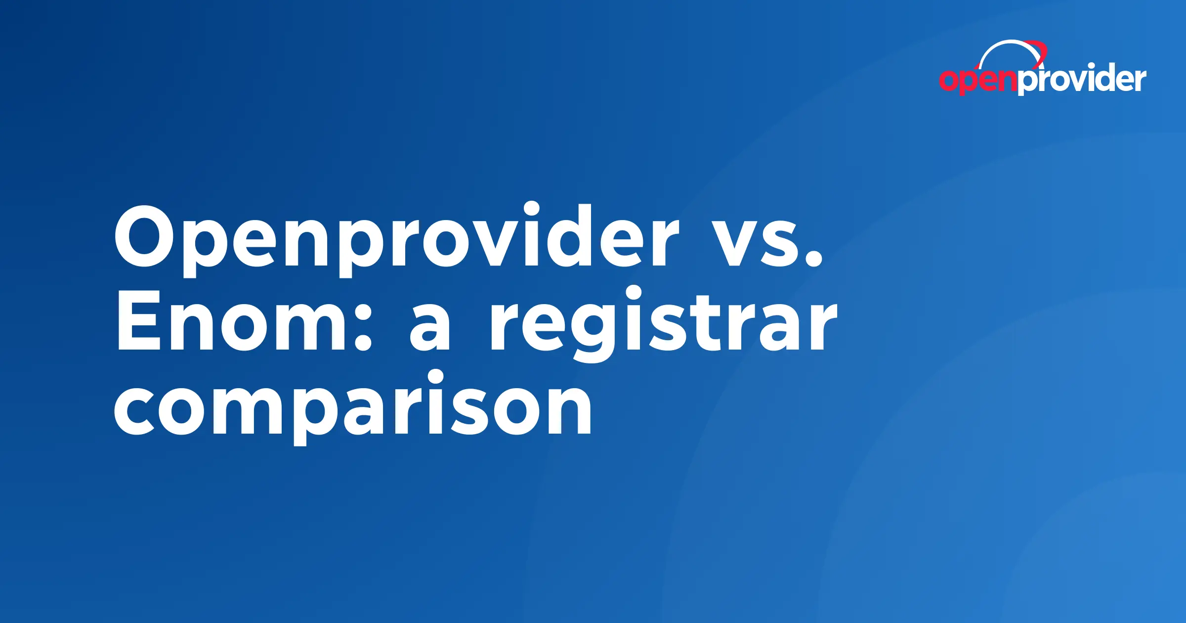 The right alternative to Enom: how domain resellers can choose it