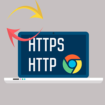 https and http in Chrome