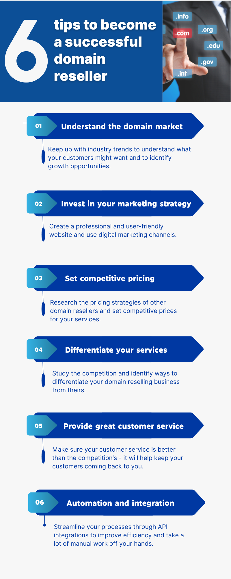tips to become successful as a domain reseller