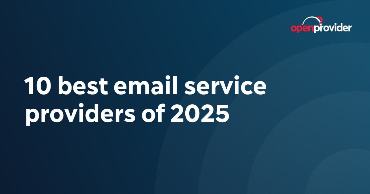 domain and email service provider