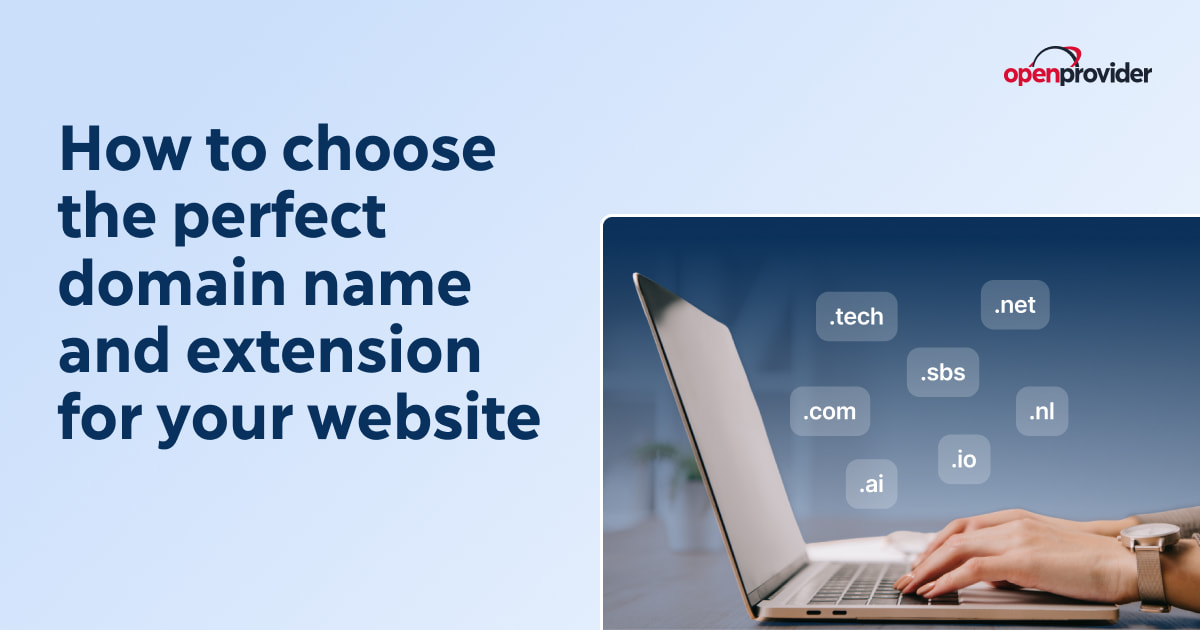 Infographic: How to choose a domain name for your website