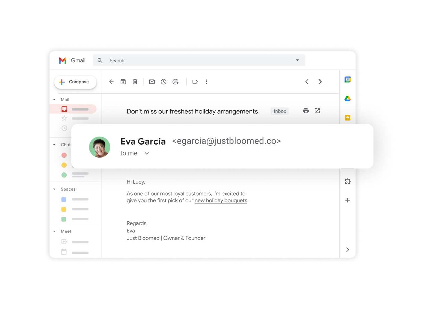 dashboard of gmail business email