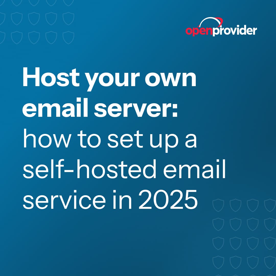 how to create own email server