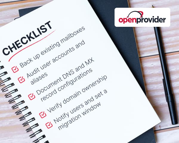 How to migrate email