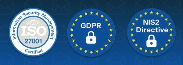 Openprovider security certifications for business email setup