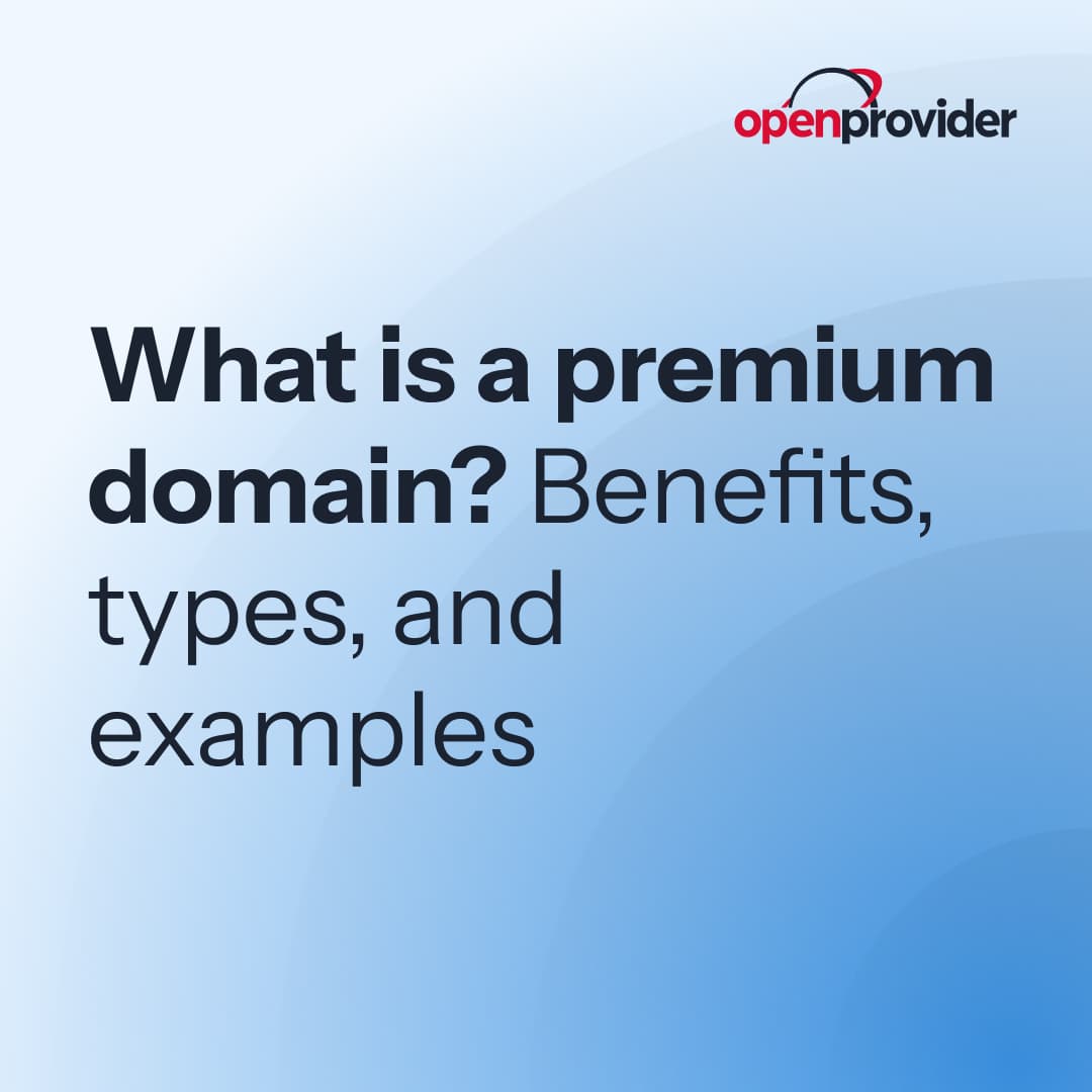 what is premium domain