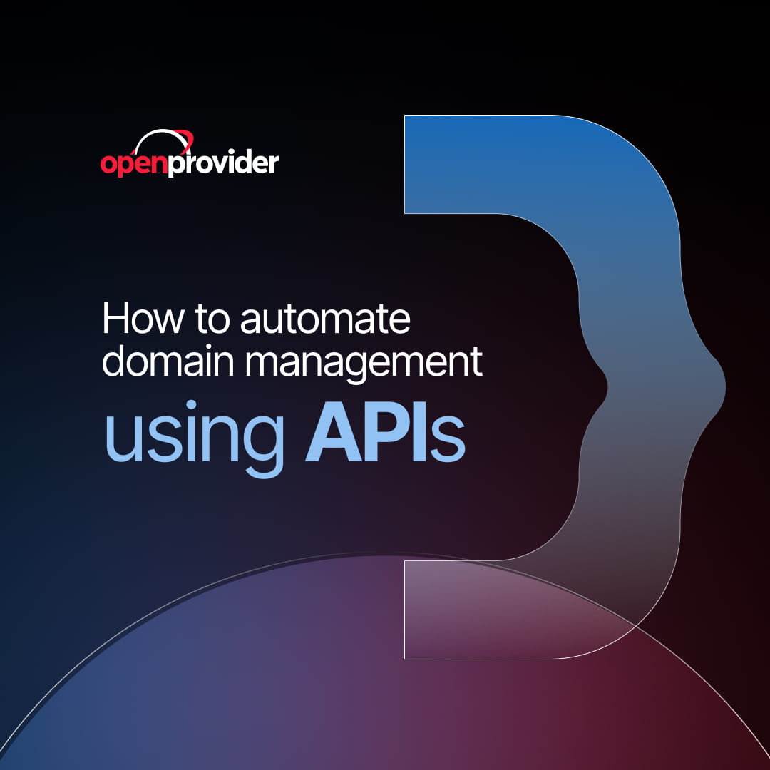 Automate domain management using api